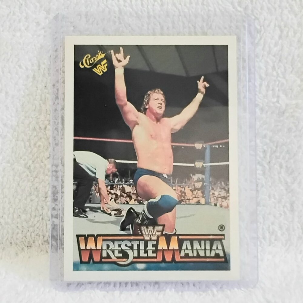 5/$20 Excellent 1990 Classic Rowdy Roddy Piper WrestleMania III WWF Card 18!!